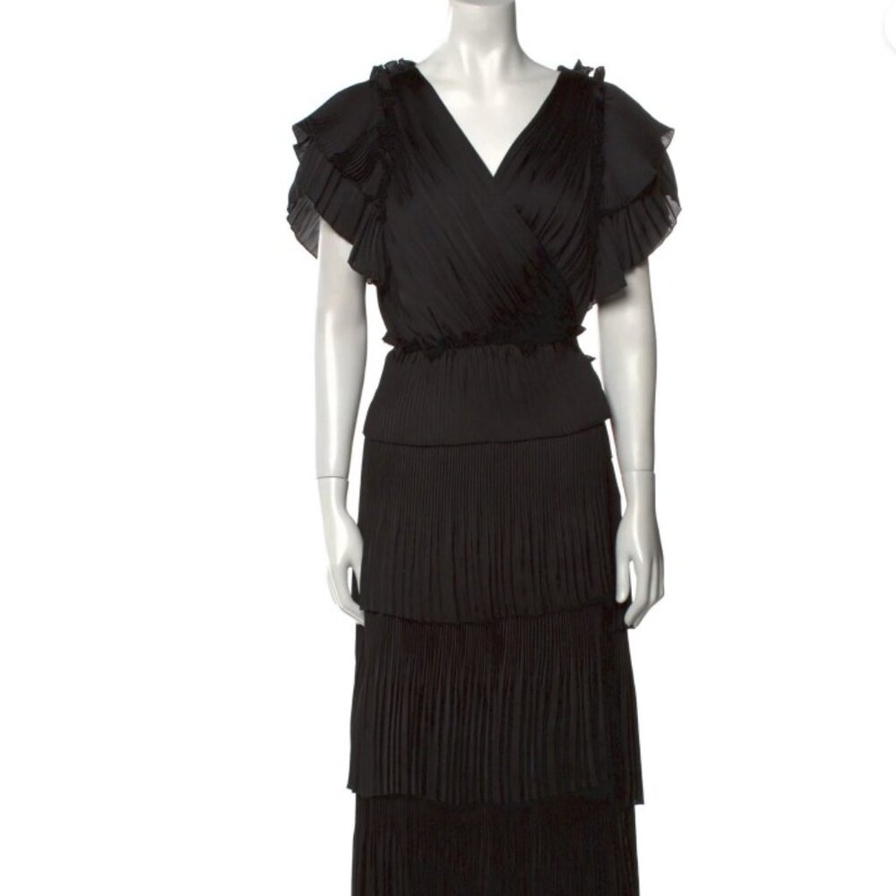 Diane Von Furstenberg Black Wrap Dress